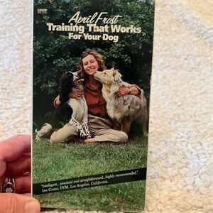 April‎ Frost's "Training That Works For Your Dog" VHS Tape